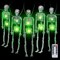 Skeletons Halloween Lights for Home Door Porch Yard Lawn Garden Pathway Indoor Outdoor Decor Halloween Party Decorations